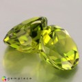 Natural Peridot 12.06 Carats Green Round 11x7 mm Loose Gemstone - Image 4