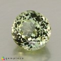 Natural Sillimanite 5.05 Carats Yellowish Green Round 10x7 mm Loose Gemstone - Image 2