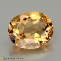 Natural Beryl 6.59 Carats Imperial Orange Oval 14x11 mm Loose Gemstone - Image 7