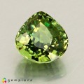 Natural Demantoid garnet 0.98 Carats Green Pear 6x6 mm Loose Gemstone - Image 1