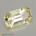 Natural Grossular garnet 2.18 Carats Light Pastel Yellow Emerald 10x6 mm Loose Gemstone - Image 6