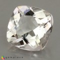 Natural Scapolite 3.36 Carats White Antique Cushion 10x10 mm Loose Gemstone - Image 4