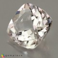 Natural Scapolite 3.36 Carats White Antique Cushion 10x10 mm Loose Gemstone - Image 2
