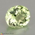 Natural Montebrasite 1.12 Carats Yellowish Green Oval 7x6 mm Loose Gemstone - Image 6
