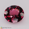 Natural Rhodolite garnet 4.60 Carats Purplish Pink Oval 11x10 mm Loose Gemstone - Image 2