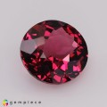 Natural Rhodolite garnet 4.60 Carats Purplish Pink Oval 11x10 mm Loose Gemstone - Image 6