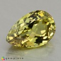 Natural Grossular garnet 1.81 Carats Yellow Pear 9x6 mm Loose Gemstone - Image 2