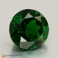 Natural Tsavorite garnet 1.79 Carats Chrome Green Round 7x5 mm Loose Gemstone - Image 7