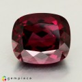 Natural Rhodolite garnet 5.61 Carats Purplish Pink Cushion 10x9 mm Loose Gemstone - Image 1