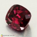Natural Rhodolite garnet 5.61 Carats Purplish Pink Cushion 10x9 mm Loose Gemstone - Image 3