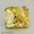 Natural Tourmaline 5.05 Carats Honey Yellow Fancy  11x9 mm Loose Gemstone - Image 1