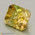 Natural Tourmaline 5.05 Carats Honey Yellow Fancy  11x9 mm Loose Gemstone - Image 2