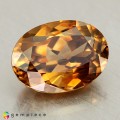 Natural Zircon 4.72 Carats Imperial Brown Oval 11x8 mm Loose Gemstone - Image 7