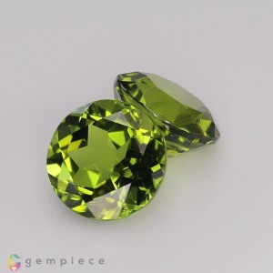 peridot  12.09cts - 11x7mm