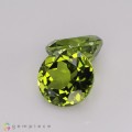 Natural Peridot 12.09 Carats Green Round 11x7 mm Loose Gemstone - Image 3