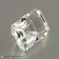 Natural Montebrasite 1.38 Carats White Emerald Cut 8x5 mm Loose Gemstone - Image 6