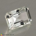 Natural Montebrasite 1.38 Carats White Emerald Cut 8x5 mm Loose Gemstone - Image 7
