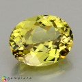 Natural Grossular garnet 1.77 Carats Yellow Oval 8x7 mm Loose Gemstone - Image 5
