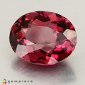 Natural Rhodolite garnet 4.93 Carats Pink Oval 11x9 mm Loose Gemstone - Image 3