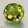 Natural Tourmaline 2.68 Carats Hunter Green Oval 9x8 mm Loose Gemstone - Image 4