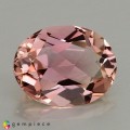 Natural Tourmaline 2.24 Carats Baby Pink Oval 10x8 mm Loose Gemstone - Image 1