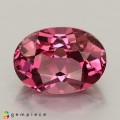 Natural Malaya garnet 1.23 Carats Purplish Pink Oval 7x5 mm Loose Gemstone - Image 1