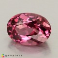 Natural Malaya garnet 1.23 Carats Purplish Pink Oval 7x5 mm Loose Gemstone - Image 2