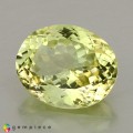 Natural Sillimanite 5.43 Carats Yellow Green Oval 12x10 mm Loose Gemstone - Image 2