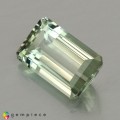 Natural Tourmaline 2.50 Carats Baby Green Emerald Cut 11x6 mm Loose Gemstone - Image 2
