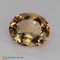 Natural Beryl 9.13 Carats Imperial Orange Oval 15x13 mm Loose Gemstone - Image 2