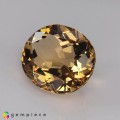 Natural Beryl 9.13 Carats Imperial Orange Oval 15x13 mm Loose Gemstone - Image 3