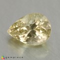 Natural Grossular garnet 2.40 Carats Light Pastel Yellow Pear 9x7 mm Loose Gemstone - Image 4