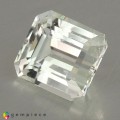 Natural Montebrasite 1.77 Carats White Emerald Cut 8x7 mm Loose Gemstone - Image 3