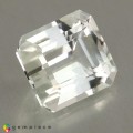 Natural Montebrasite 1.77 Carats White Emerald Cut 8x7 mm Loose Gemstone - Image 6