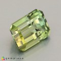 Natural Tourmaline 2.29 Carats Pastel Green Emerald Cut 8x6 mm Loose Gemstone - Image 5
