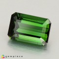 Natural Tourmaline 2.69 Carats Vivid Green Emerald 9x6 mm Loose Gemstone - Image 2