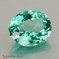 Natural Apatite 1.73 Carats Paraiba Blue Green Oval 8x7 mm Loose Gemstone - Image 6