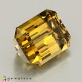 Natural Tourmaline 2.61 Carats Honey Yellow Emerald Cut 8x7 mm Loose Gemstone - Image 7