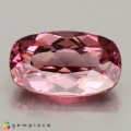 Natural Malaya garnet 1.13 Carats Purplish Pink Cushion 8x5 mm Loose Gemstone - Image 3