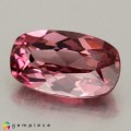 Natural Malaya garnet 1.13 Carats Purplish Pink Cushion 8x5 mm Loose Gemstone - Image 2