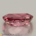 Natural Malaya garnet 1.13 Carats Purplish Pink Cushion 8x5 mm Loose Gemstone - Image 4