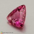 Natural Rubellite 3.91 Carats Purplish Pink Trilliant  11x11 mm Loose Gemstone - Image 3