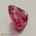 Natural Rubellite 3.91 Carats Purplish Pink Trilliant  11x11 mm Loose Gemstone - Image 5