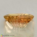 Natural Tourmaline 4.41 Carats Honey Yellow Fancy  12x9 mm Loose Gemstone - Image 4