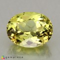 Natural Grossular garnet 1.90 Carats Yellow Oval 8x6 mm Loose Gemstone - Image 1