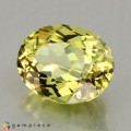 Natural Grossular garnet 1.90 Carats Yellow Oval 8x6 mm Loose Gemstone - Image 2