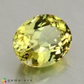 Natural Grossular garnet 1.90 Carats Yellow Oval 8x6 mm Loose Gemstone - Image 5