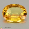 Natural Sapphire 2.65 Carats Yellow Oval 11x8 mm Loose Gemstone - Image 1