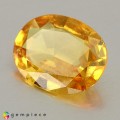 Natural Sapphire 2.65 Carats Yellow Oval 11x8 mm Loose Gemstone - Image 2