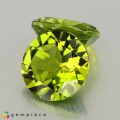 Natural Peridot 10.98 Carats Green Round 11x7 mm Loose Gemstone - Image 3